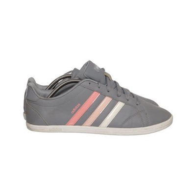 Adidas, Sneaker, Größe: 39 1/3, Vs Advantage, Grau/Pink/Weiß, Damen #6BN