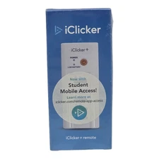 iClicker+ Plus Student Classroom Response Remote Control Device RLR15 White