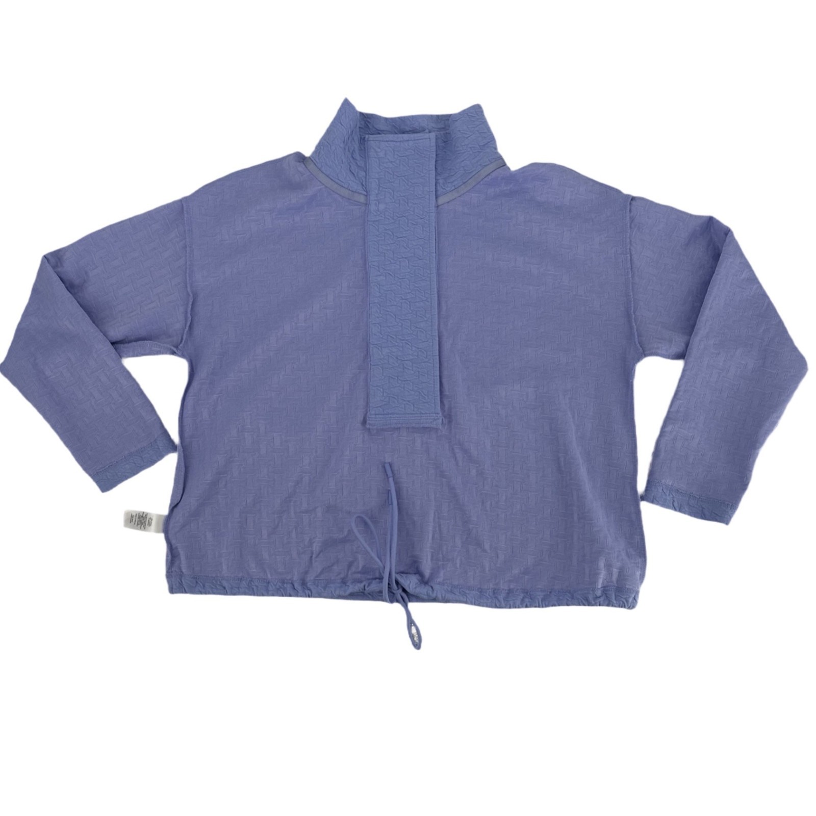 Talbot Snap Placket Pullover Puckered Jacquard Pe… - image 5