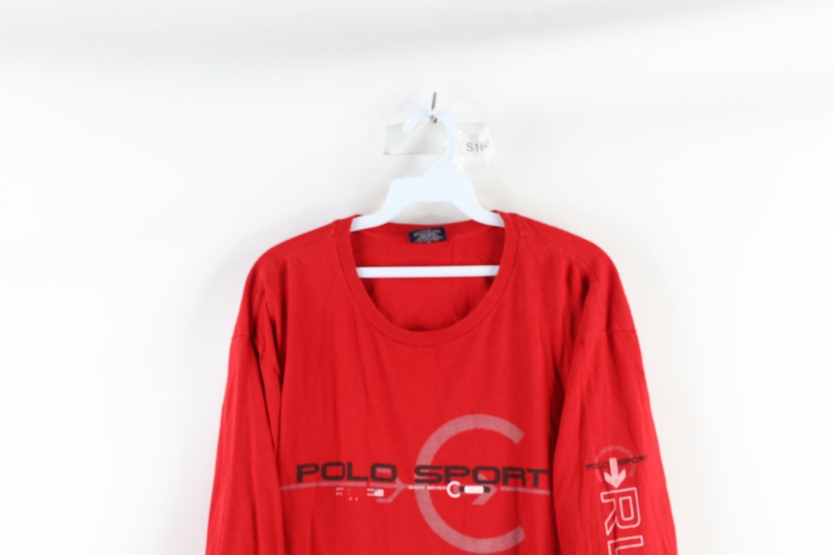 トップス 90's Ralph Lauren fade parkar charcoal L Vtg 90s Polo Sport Ralph Lauren Mens Large Faded Spell Out