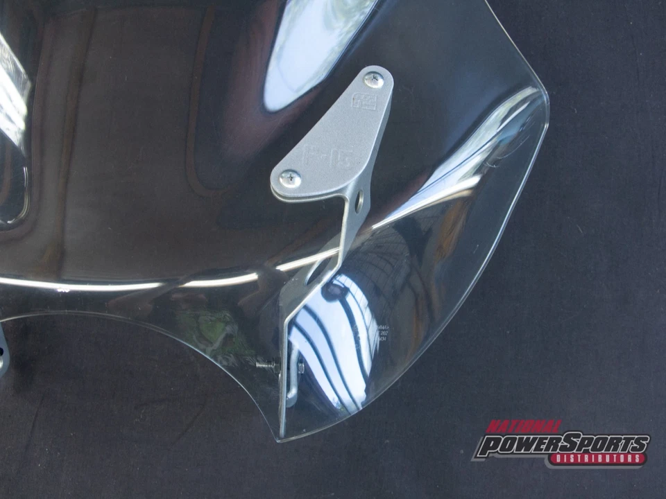 2002 - 2015 TRIUMPH BONNEVILLE T100 NATIONAL CYCLE F-15 17' WINDSHIELD Foto 3 de 4