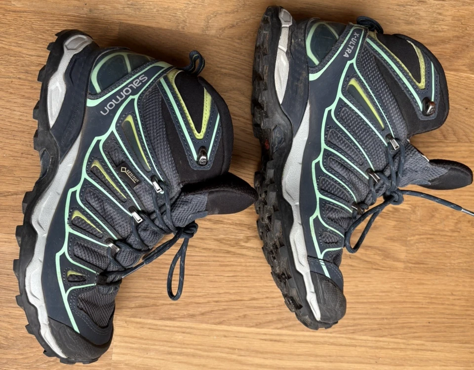 Wanderschuhe * Salomon * Contagrip * 38 2/3 * UK 5,5 * Ortholite