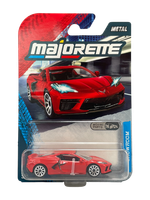 Majorette Showroom Chevrolet Corvette Stingray Rot 1:64 Die Cast Metal Model New