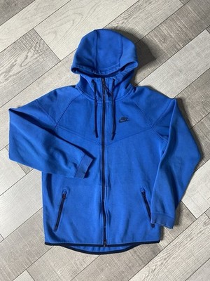 Nike Men's Tech Fleece Full-Zip Hoodie Size Medium Blue