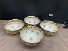 Capodimonte "CHERUBS" Antique Porcelain ~ Set of 4 ~ Dessert Bowls ~ 5" x 2"