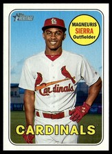 2018 Topps Heritage Magneuris Sierra St. Louis Cardinals #378