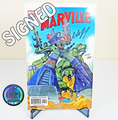 Marville #1 Foil Variant Edition Signed by Bill Jemas Marvel Comics 2002