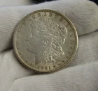 1921 D US Morgan Silver Dollar $1 XF+ (Cleaned)