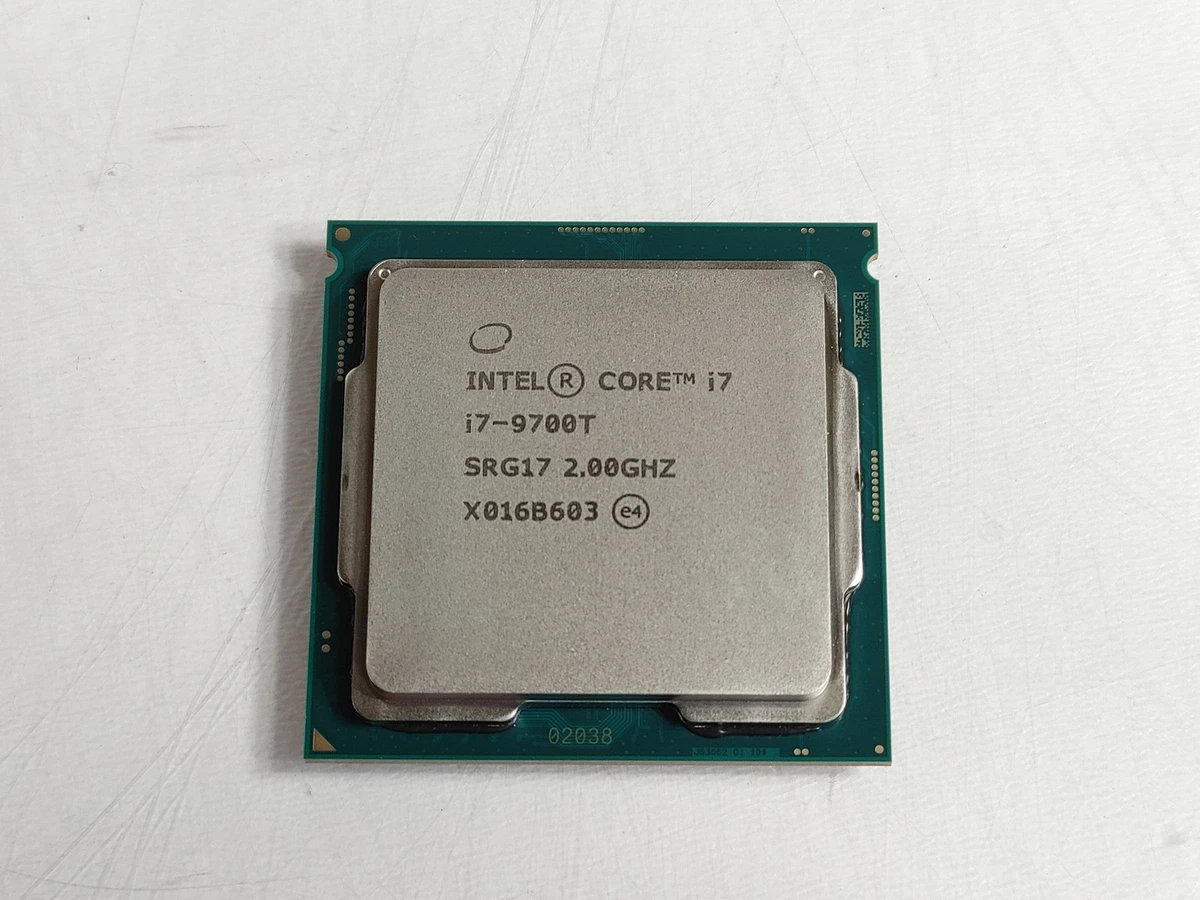 Intel Core I7-9700 Socket 1151 - Processeur Octo-core Occasion, Fonctionnel