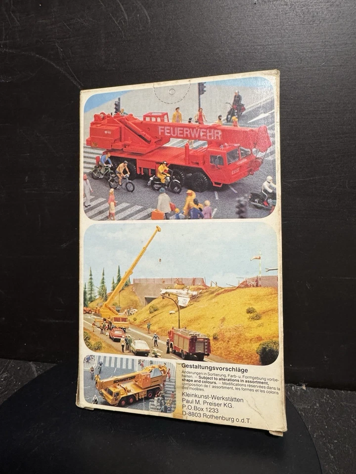 Preiser 1100 (Spur H0) Feuerwehr Krupp Teleskopkran + OVP (unbenutzt) - Bild 2 von 4