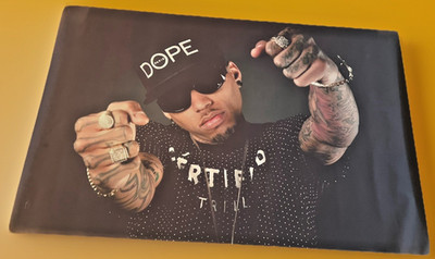 Kid Ink Rapper DOPE Paris Poster Tattoo Music 94 x 60 cm Synthetik - NEU Zustand