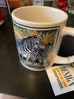 Zebra Laura Regan Ceramic Coffee Tea Cup Mug The Good Company VTG 1985 — photo 2