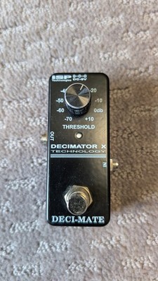 iSP Technologies Deci-Mate Decimator X micro noise gate pedal