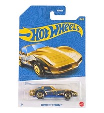 2026 Hot Wheels Corvette Stingray 66 Chase 58th Anniversary - Gold Blue 