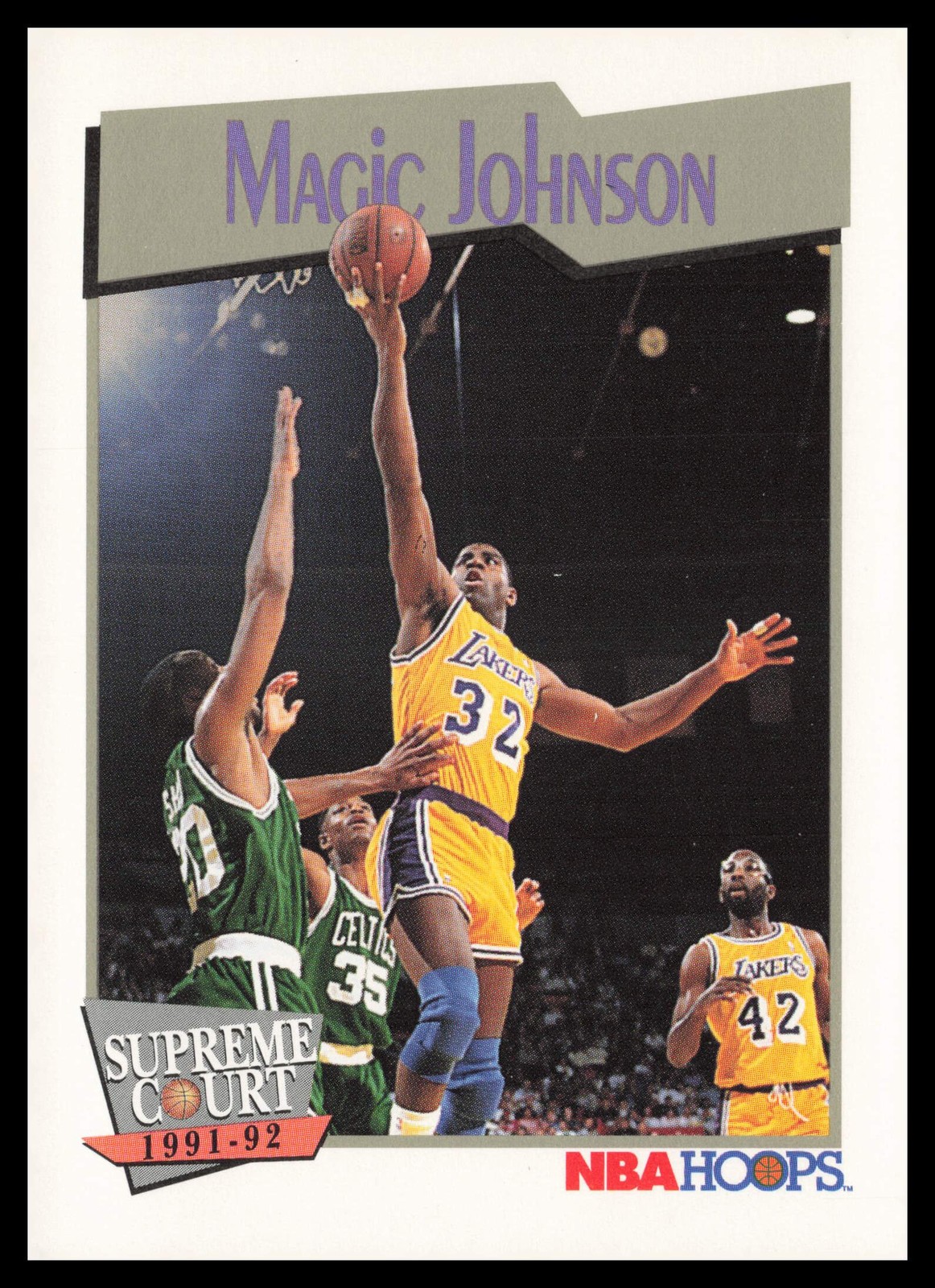 Magic Johnson #473 (Basketball Cards 1991 Hoops) — is it worth grading?