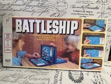 1978 Battleship Game by Milton Bradley Complete in Good Condition 