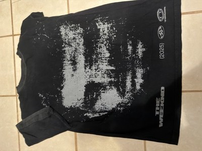 The Weeknd After Hours Till Dawn Tour 2025 Face Shirt Adult Size Large