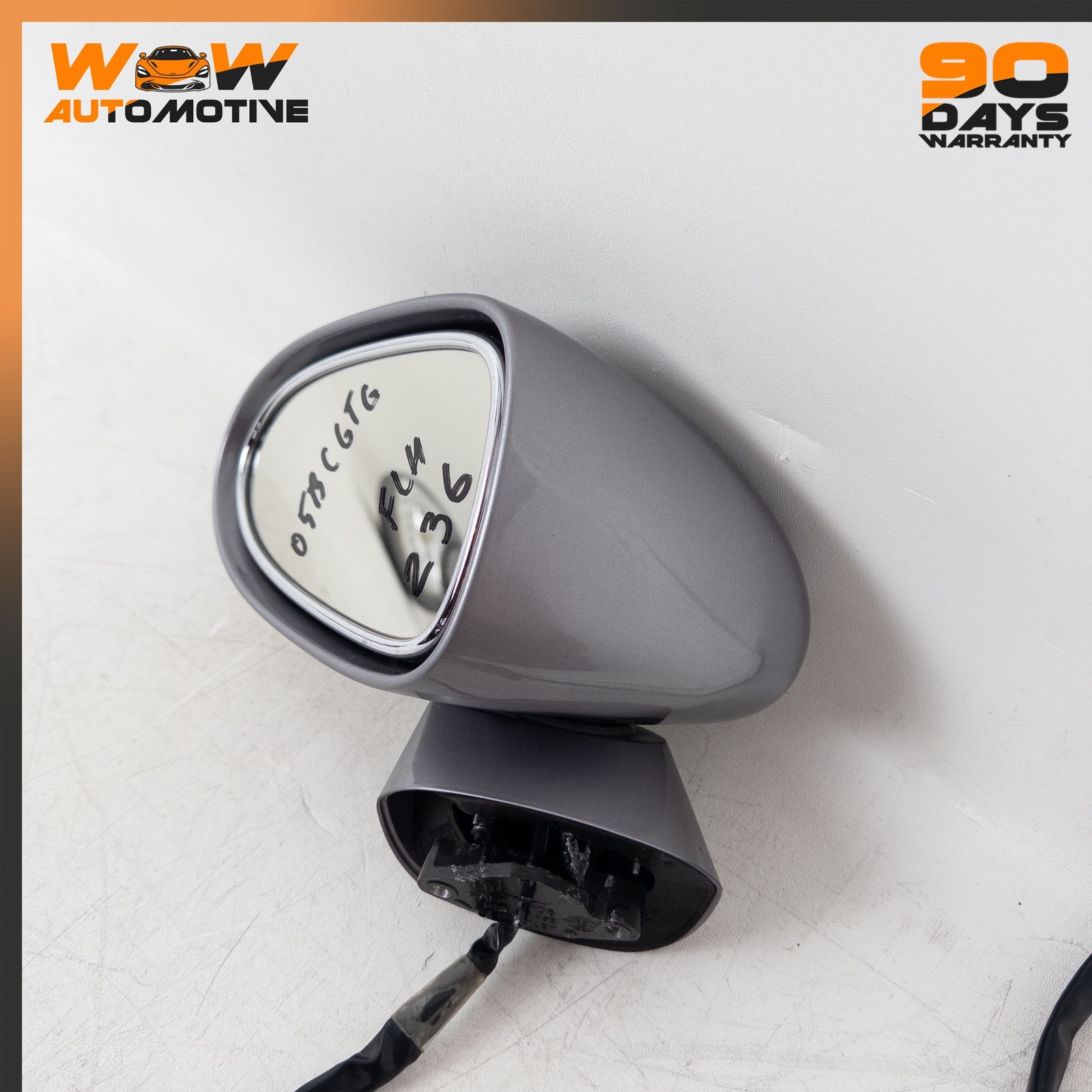 04-11 BENTLEY CONTINENTAL GT GTC LEFT DRIVER SIDE REAR VIEW DOOR MIRROR OEM