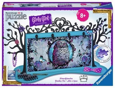 Ravensburger 3D-Puzzle 12079 - Girly Girl Edition Schmuckbäumchen - Animal 