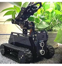 DIY Robot Model Kit for Raspberry Pi 4/3 Model B+/B WiFi Wireless Smart Robot...