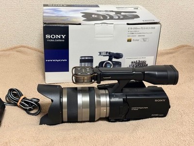 SONY NEX-VG20 body with SEL18200 lens set