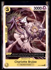 One Piece The Best- Vol. 2 ST20-003 Charlotte Brulee Reprint 3 card lot