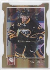2011-12 Panini Elite Status Gold Die-Cut 75/99 Nathan Gerbe #116 0a1
