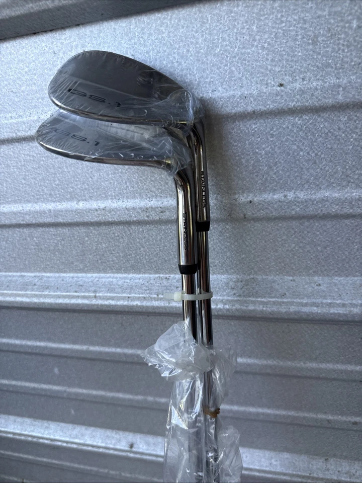 ACUITY GS.1 GOLF CLUBS 56* AND 48* IRON / STAINLESS STEEL SHAFTS, ORIGINAL GRIPS - Image 4 of 4