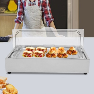 Rectangle Cooling Food Dishes Display Plate Buffet Cold Serving Display Tray