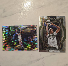 Panini 2025 Select WNBA Dominique Malonga Rookie Snapshot Flash #17 #60 Lot of 2