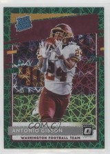 2020 Panini Donruss Optic Rated Rookies Green Velocity Prizm Antonio Gibson 0nr3
