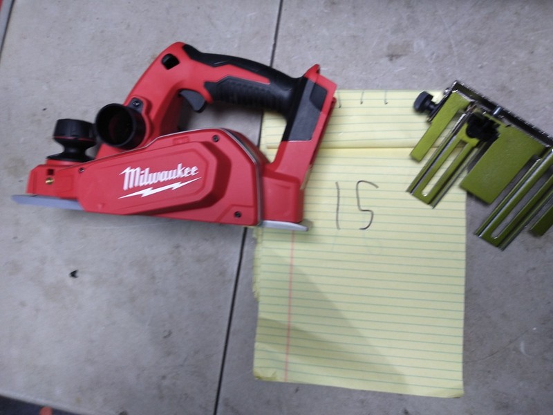 Milwaukee M18 18V Lithium-Ion Cordless 3-1/4 in. Planer (Tool-Only) #15