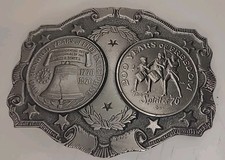 Vintage 1976 USA Bicentennial Replacement Belt Buckle