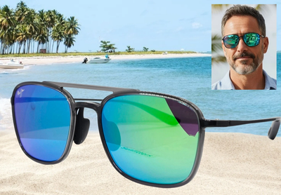 MAUI JIM grey/green KEOKEA polarized GM447-11/MJ0447S-004