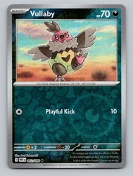 Vullaby 063/086 Scarlet & Violet White Flare Reverse Holo