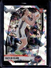 Caitlin Clark 2024 Panini Prizm WNBA #22 Rookie Ice Prizm