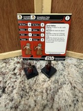 Star Wars Miniatures Lot - Fringe Chadra-Fan Pickpocket Duo - 2 Figs/Cards