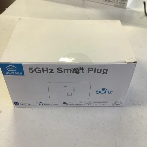 EIGHTREE X4 PACK Mini Smart Plug 5GHz & 2.4GHz Wi-Fi Comp w/Alexa & Google Home