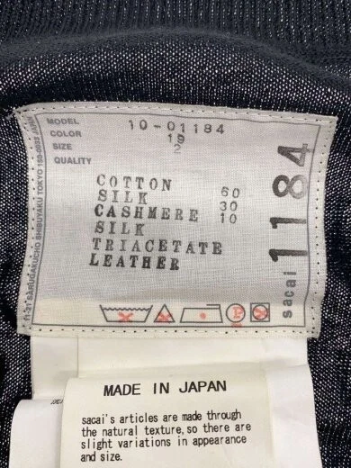 sacai Vestito 2 Cotone BLK 10 01184