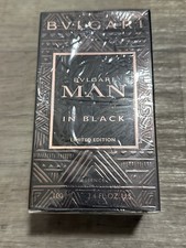 Bvlgari Man In Black Limited Edition Essence 100ml 3.4 fl oz EDP New Sealed