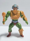 Vintage Short Strap 8 Back Red Dot Man At Arms MOTU Masters Of The Universe