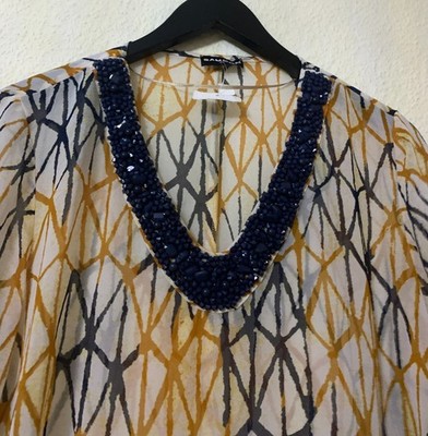 Samoon by Gerry Weber Damen 34 Ärmel Tunika Blusen Gr.44 Neu mit Etikett
