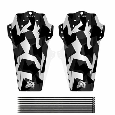 2 Stück Bike Mud Guard Fender Spritzschutz Mudguard Schutzblech MTB Fahrrad D7V4