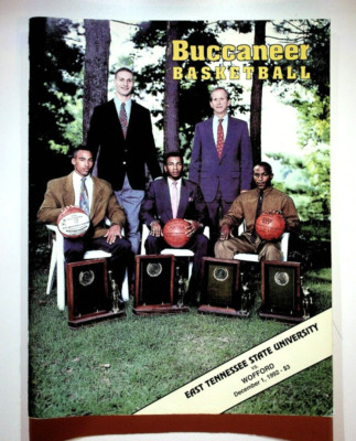 1992 ETSU East Tennessee Buccaneer Vs Wofford Basketball Program