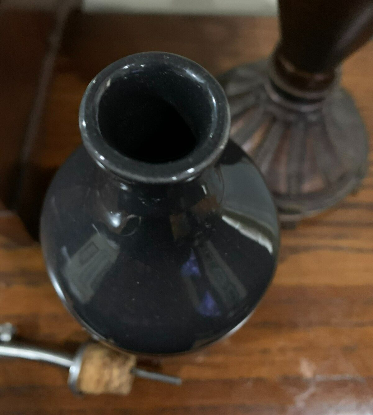 Emile Henry Oil Cruet Charcoal Grey