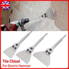 75/100/125 X300mm Floor Chisel Blade Render Remover Tile Glue Scraper Drill Bit