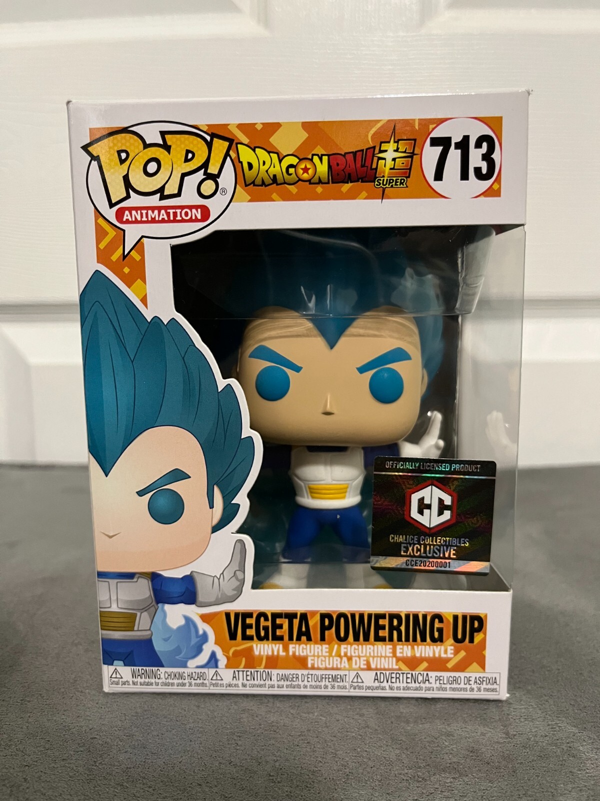 Funko Pop Vegeta Super Saiyan Metallic 