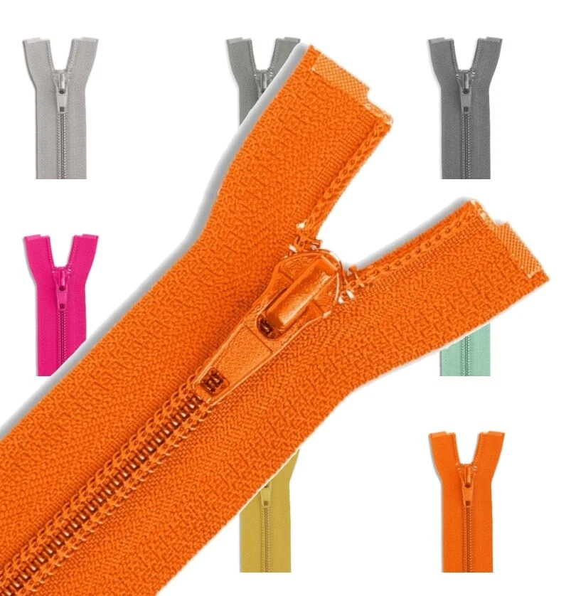 YKK INDUSTRIE 80cm YKK Spiral Kunststoff Reißverschluss teilbar