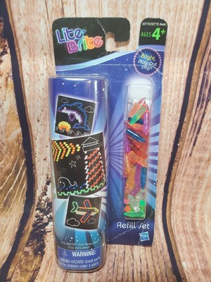 Lite Brite Refill Set - NEW SEALED - 2010 - Plane, Critters, Castle