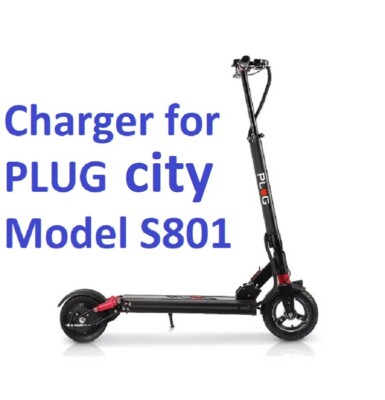  power supply Charger for BJ's PLUG city  s801 electric scooter #546HKT
